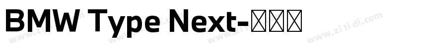 BMW Type Next字体转换